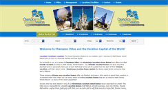 Desktop Screenshot of championvillas.com